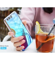 Huawei P10 Kılıf Parlak Renk Geçişli Kılıf (Mor)