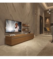 Decoraktiv Eko 4B Mdf Std Tv Ünitesi Tv Sehpası - Parlak Beyaz (Ceviz)