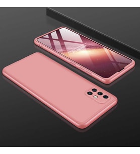 Galaxy A51 Kılıf Zore Ays Full Koruma Kılıf (Rose)