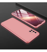 Galaxy A51 Kılıf Zore Ays Full Koruma Kılıf (Rose)