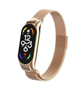 Xiaomi Mi Band 7 Kordon Milano Loop Metal Kordon (Rose)