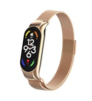 Xiaomi Mi Band 7 Kordon Milano Loop Metal Kordon (Rose)