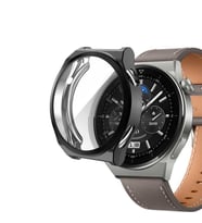 Huawei Watch GT 3 Pro 43mm Ekran Koruyuculu Kasa Koruyucu 02 (Siyah)