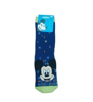 MICKEY MAUSE TABANI KAYDIRMAZ KIŞLIK HAVLU ÇOCUK ÇORAP (Çok Renkli)