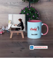 Avukat Fotoğraflı Dekoratif Taş, Kupa Bardak Beyaz Hediye (Model 6)