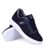Ghattix Erkek Keten Sneaker Yazlık Mevsimlik Ayakkabı (Lacivert)
