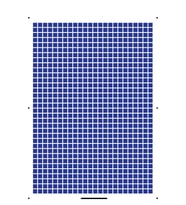 1x1 cm KARE PUL ÇIKARTMA ETİKET - 816 adet (Lacivert)
