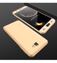 Galaxy J7 Prime Kılıf Zore Ays Full Koruma Kılıf (Gold)