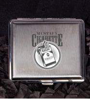 Kişiye Özel Metal Sigara Tabakası 106982 (Kırmızı)