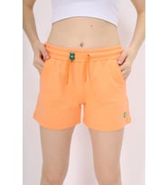 Toontoy Kız Çocuk Nakışlı Şort (Oranj)