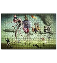 Cakapuzzle Sürreal İmgeler Absürd Çizimler  Puzzle Yapboz MDF (Ahşap) (500 Parça)