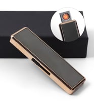 Elektronik Alevsiz USB Şarjlı Çakmak (Metal)