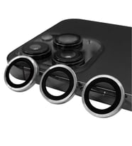 Apple iPhone 14 Pro CL-07 Kamera Lens Koruyucu (Gümüş)