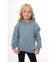 Toontoy Kız Çocuk Baskılı Sweatshirt (Açık Mavi)