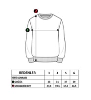 Toontoy Erkek Çocuk Sayı Baskılı Sweatshirt (Koyu Yeşil)
