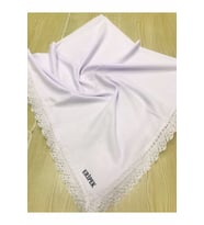ERİPEK Beyaz İğne Oyalı Yazmalar (Beyaz)