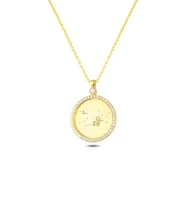 AZURİS 925 AYAR GÜMÜŞ KÜÇÜK PRENS KOLYE (Gold)