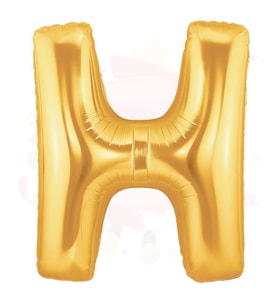 Folyo Falon H Harf (Gold)