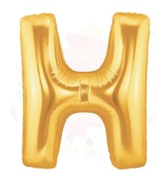 Folyo Falon H Harf (Gold)