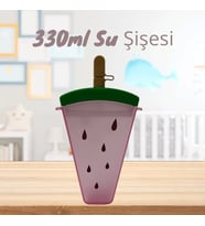 330ml Karpuz Şeklinde içme şişesi*Su Şişesi*Su Matarası*Spor Su Şişesi (A.MOR)