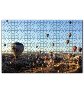 Cakapuzzle Gündoğumunda Kapadokyada Balonlar  Puzzle Yapboz MDF (Ahşap) (1000 Parça)