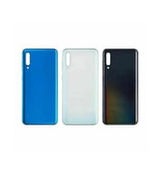 Samsung Galaxy A50 A505F İle Uyumlu Arka Pil Kapak (Mavi)