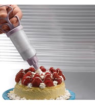 Hometarz Lüx Krema Pompası Paslanmaz Çelik 4 Uçlu (Pembe)