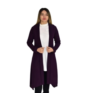 Kadın İkili Kombin Takım Ferace Kap P5037 (Mürdüm)