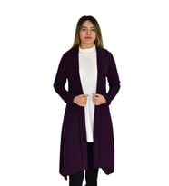 Kadın İkili Kombin Takım Ferace Kap P5037 (Mürdüm)
