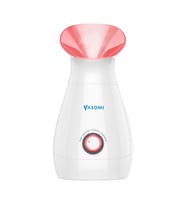 Yasomi NV8318 Aromaterapi 3ü1 arada Havlu Isıtıcı Cilt Nemlendirici ve Yüz Buharı Cihazı (Pembe)