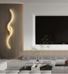 Modern Duvar S Led Aplik (Gold)