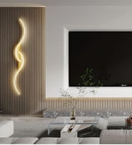 Modern Duvar S Led Aplik (Gold)
