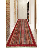 Dijital Baskılı Kaymaz Taban Yıkanabilir Modern Yolluk Ve Koridor Halısı NDU-HT-567 (Çok Renkli)