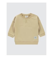 Civil Baby Erkek Bebek Sweatshirt 6-18 Ay Kırmızı (Sütlü Kahve)