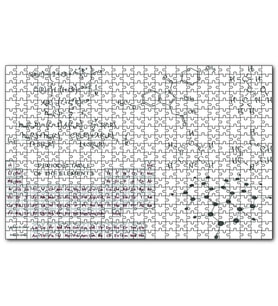 Cakapuzzle Kimya Denklemleri Ve Perodik Tablo  Puzzle Yapboz MDF (Ahşap) (255 Parça)