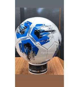 Dikişli Futbol Topu A Kalite 5 Numara (Mavi)