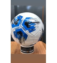 Dikişli Futbol Topu A Kalite 5 Numara (Mavi)