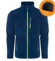 Ghassy Co. Polar Erkek Tam Fermuar + 3 Cep ((YENİ SEZON)) (Mavi)