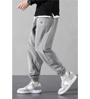 GENIUS STORE  Erkek Eşofman altı Erkek Polar Oversize Polar (Gri)
