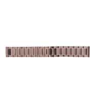 PASLANMAZ ÇELİK KORDON MK1005 - SİYAH - 24MM (Rose)