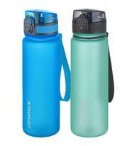 Uzspace 2'li Tritan Matara Seti 500 ml 14 Farklı Renk Seçeneği FiftyFifty (Buz)