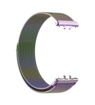 Microsonic Samsung Galaxy Fit 3 Milanese Loop Kordon Siyah (Çok Renkli)
