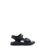 Hakiki Deri  Erkek Klasik Sandalet 018MAG422-609 (Siyah)