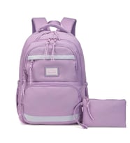 Smart Bags Sırt Çantası Okul Boyu Kalem Kutusu Hediyeli 3234 (Lila)