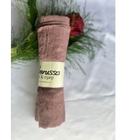 Berussa Bambu Kraş Şal (Açık Gül Kurusu)