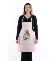 Beautiful Sıvı Geçirmez Mutfak Önlüğü (Pembe)