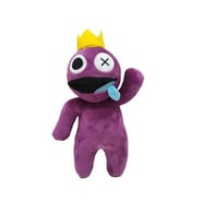 İthal Kumaş Roblox Fan Rainbow Friends Gökkuşağı Müzikli Peluş Oyuncak Oyun & Uyku Arkadaşı 30 cm. (Lila)