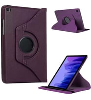 Alcatel 3t 8094X Uyumlu 10 inç Döner Standlı Tablet Kılıfı (Mor)