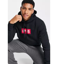 Chinesebox Kapşonlu Hoodie (Siyah)