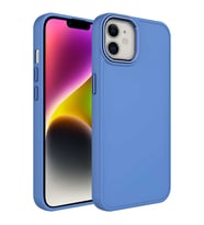 Uyumlu Model Apple iPhone 12 Kılıf Metal Çerçeve Lansman Silikon Kapak (Leylak)